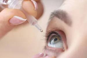Eye drops treatment